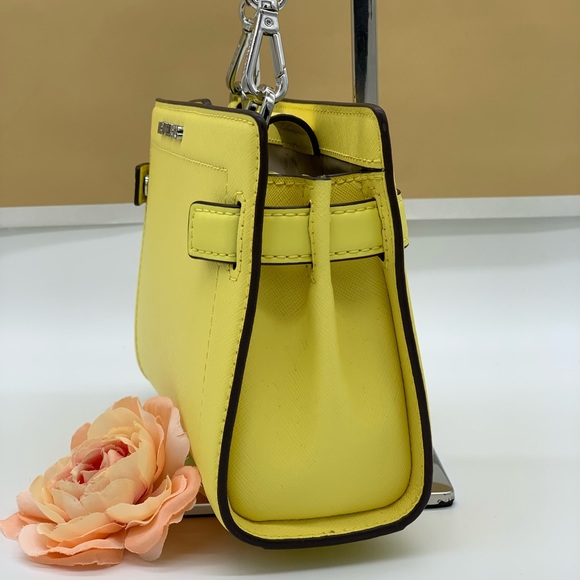 MICHAEL KORS RAYNE SM CROSSBODY SUNSHINE - Picture 16 of 16